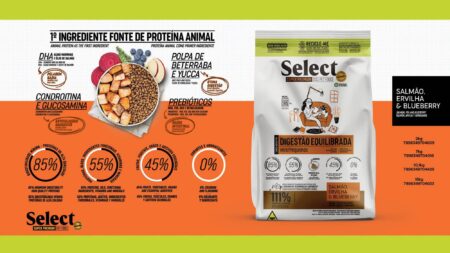 Monello Dog Dry Food -Select By Monello for small dogs (salmon, peas, blueberry)