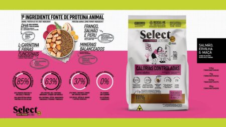 Monello Cat Dry Food-Select By Monello for adult cats (salmon, peas, apple)