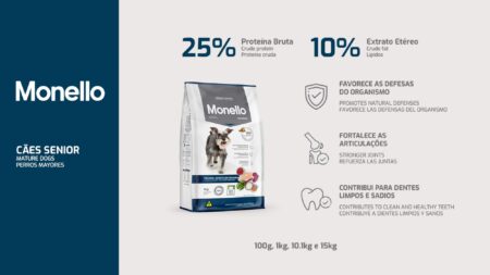 Monello dry food for adult dog