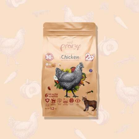 Pramy Cat Dry Food -CHICKEN GRAIN FREE DRY FOOD RECIPE 1.2KG