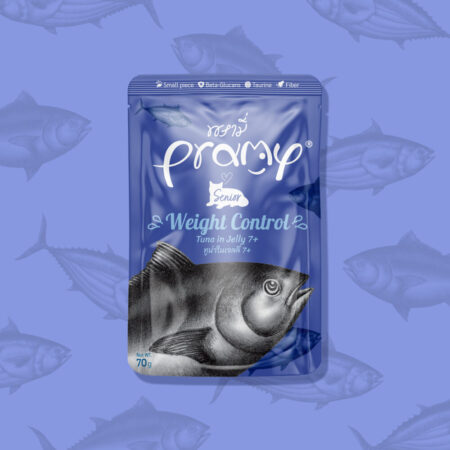 Pramy Cat Wet Food -Weight Control Tuna in Jelly 7+ Recipe