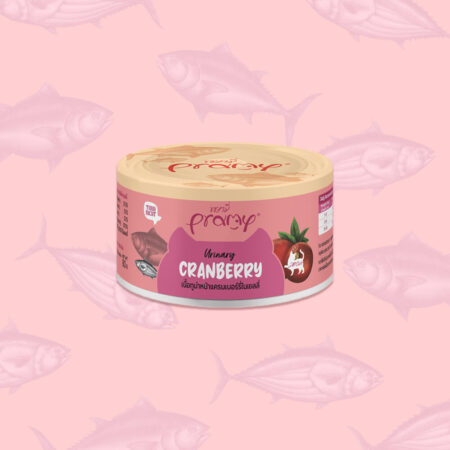 Pramy Cat Wet Food -URINARY TUNA TOPPING CRANBERRY RECIPE IN CAN