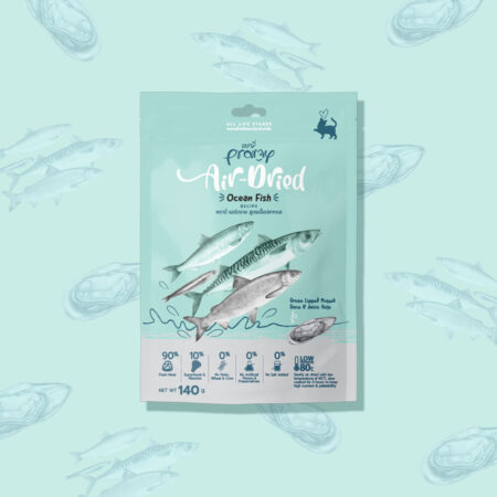 Pramy Cat Dry Food -Ocean Fish Air Dried Recipe