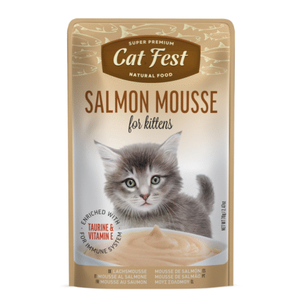 Cat Fest Cat Wet Food -Salmon Mousse For Kittens70g