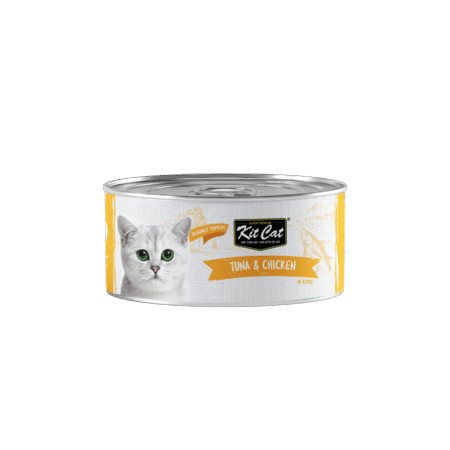 Kit Cat, Cat Wet Food -Deboned Tuna & Chicken Toppers