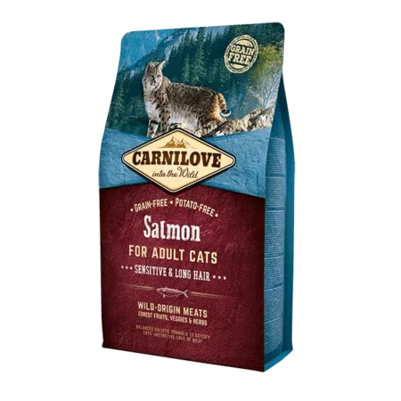 Carnilove Cat Dry Food -Salmon Adult Cat Food 2kg
