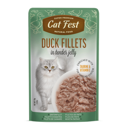 Cat Fest Cat Wet Food -Duck Fillets In Tender Jelly 70g