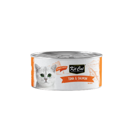 Kit Cat, Cat Wet Food -Deboned Tuna & Salmon Toppers