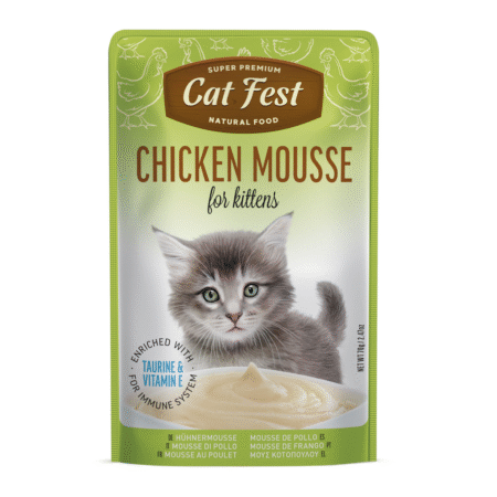 Cat Fest Cat Wet Food -Chicken Mousse For Kittens 70g