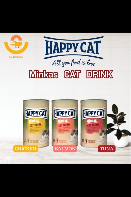 Happy Cat Wet food -Minkas Drinks Box (Chicken, Salmon, Tuna)