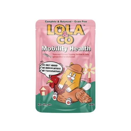 Lola & Co Cat Wet Food -Tuna & Chicken Topping Sardine in Jelly 80g