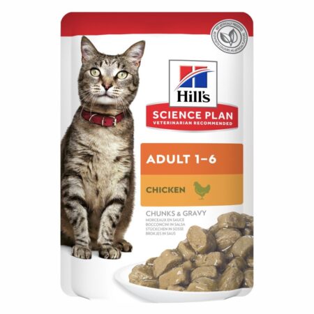 Hill's Science Plan Cat Wet Food - Adult Wet Cat Food with Chicken 85g