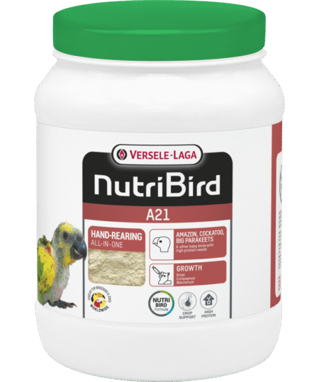 Versele-Laga -Hand rearing food for amazons, cockatoos, large parakeets and other baby birds400g