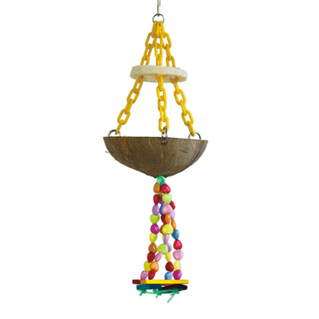 Vanpet Cocoshell Natural Bird Toy 45.2x10cm
