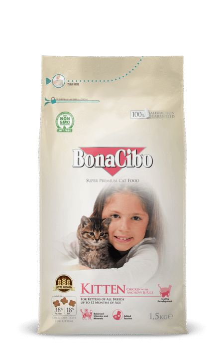 Bonacibo Cat Dry Food -Kitten (Chicken) 1.5kg