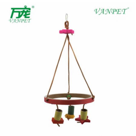 Vanpet Cercular Hanging Bird Toy- 42x20 cm