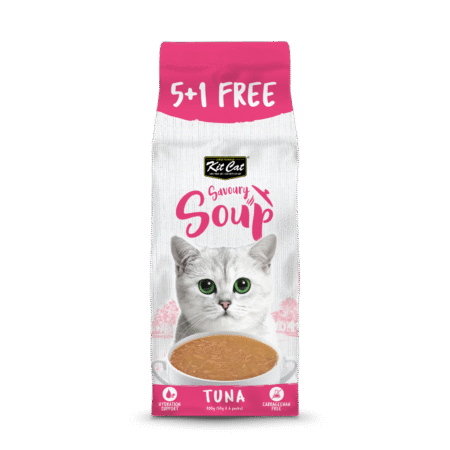 Kit Cat Wet Food -Cat Savoury Soup Tuna 6pcs