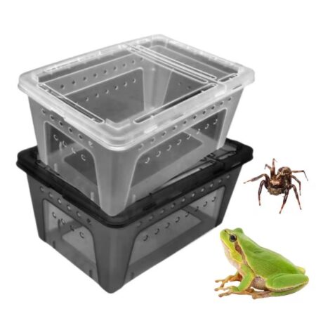 Ventilated reptile & insect container