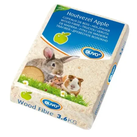 Duvo Plus Wood Fibre - 3.6Kg[Flavor - Apple]