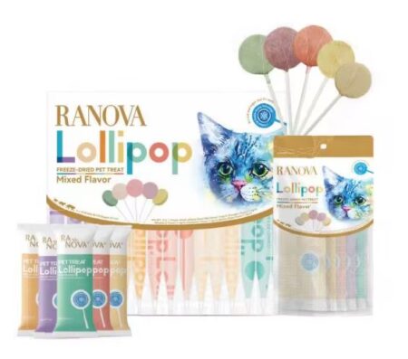 Ranova Cat Lollipop - Freeze Dried Treat for Cats (5pcs per bag)
