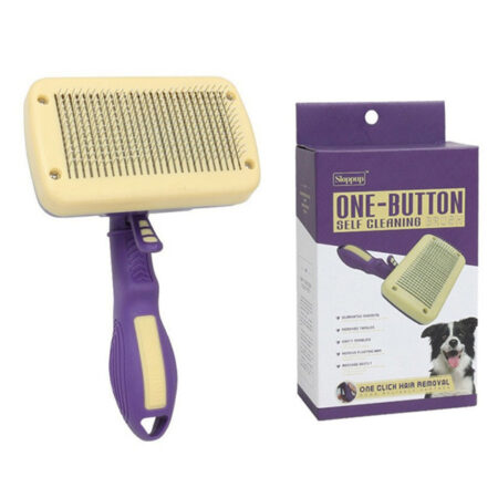 One-Button Shelf Cleaning Brush