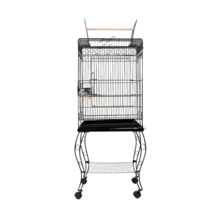 Dayang Bird Cage- 53.5 x 53.5 x 133.5cm-Black
